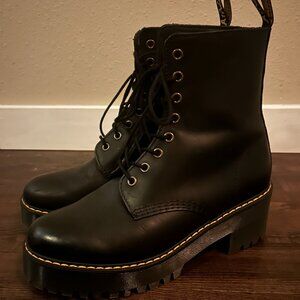 New Dr. Martens Shriver Heeled Platform Boot